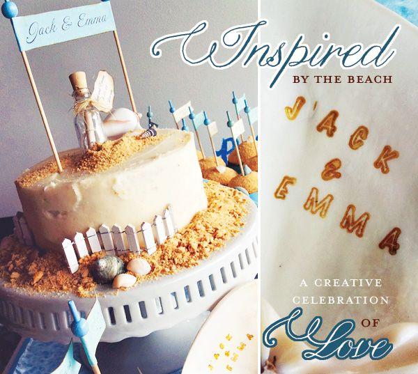 Wedding - A Romantic, Beach-Inspired Wedding Theme // Hostess With The Mostess®