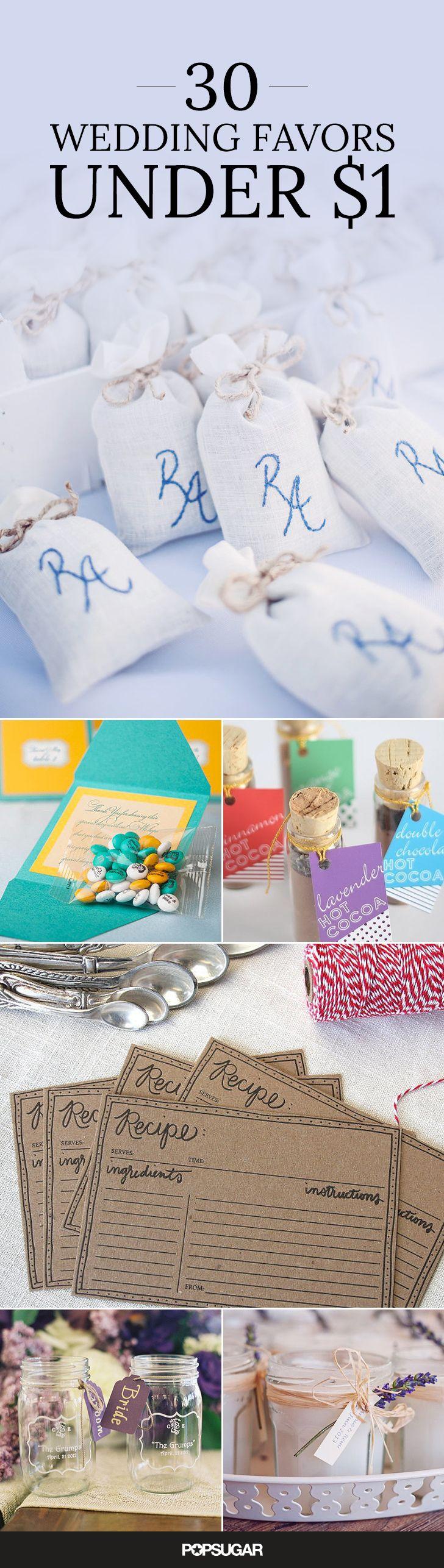 Mariage - 30 Wedding Favors You Won't Believe Cost Under $1
