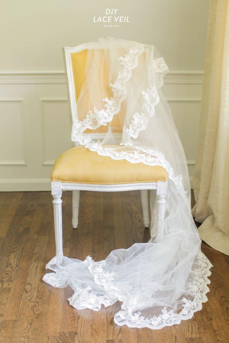 زفاف - DIY Lace Veil