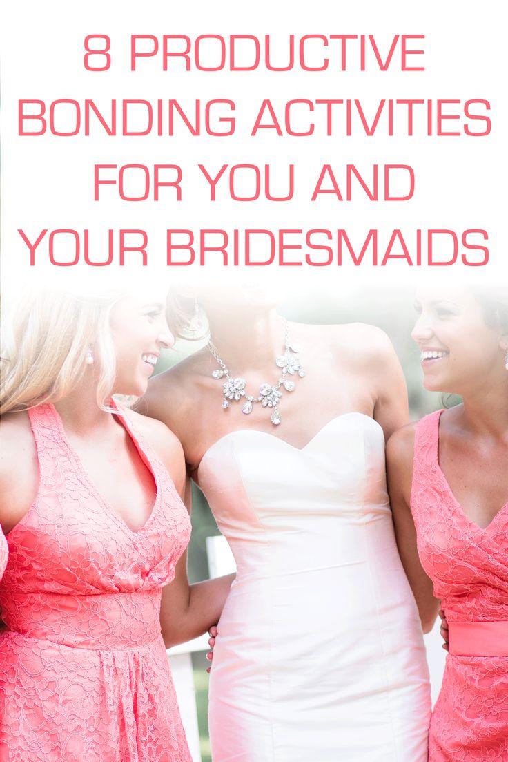 Свадьба - Fun Ways To Get Your Bridesmaids Involved In The Wedding Planning