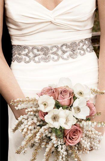 Hochzeit - Cara Crystal Bridal Belt 