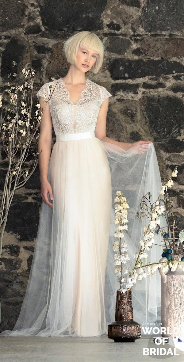 Hochzeit - White Collection : Gwendolynne 2015 Wedding Dresses