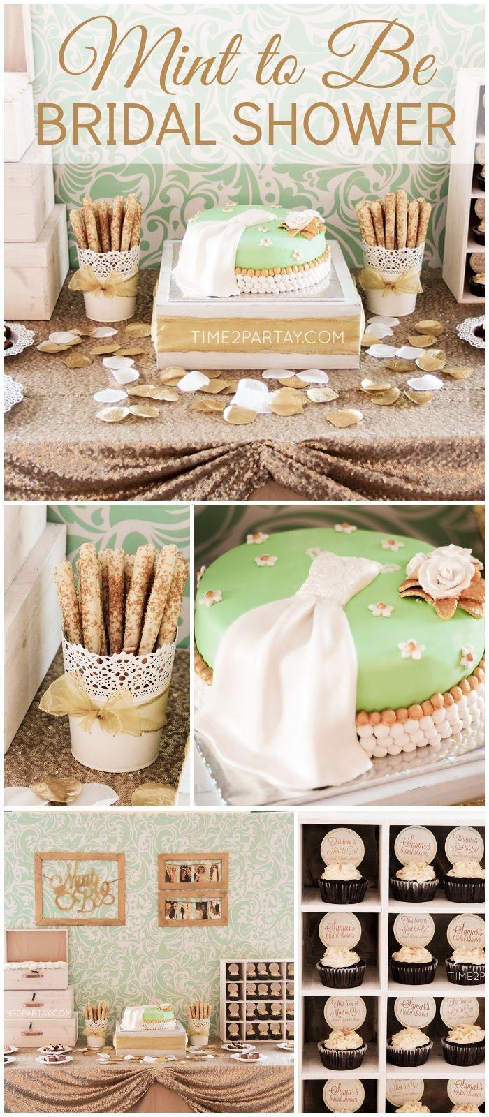 Mariage - Mint Theme / Bridal/Wedding Shower "A Mint To Be Bridal Shower"