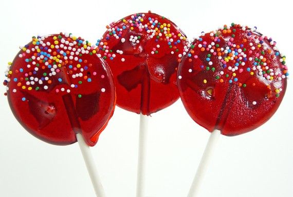 Hochzeit - Candy Apple Lollipop