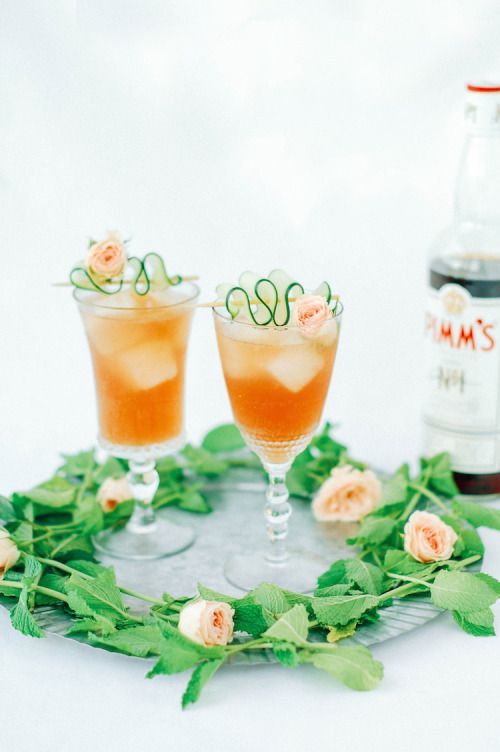 Mariage - Jojotastic- Portrait Of A Cocktail // The Pimm And Proper