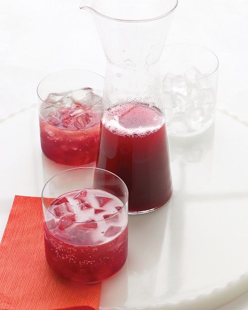 Mariage - Sunday Brunch: Pomegranate-Champagne Punch