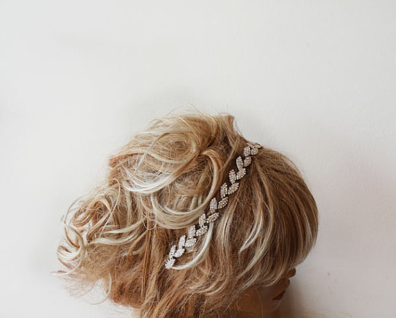 Hochzeit - Bridal Headband, Wedding Headband, Bridal Rhinestone Headband, Wedding Headband, Bridal Hair Accessories, Wedding Hair Accessories