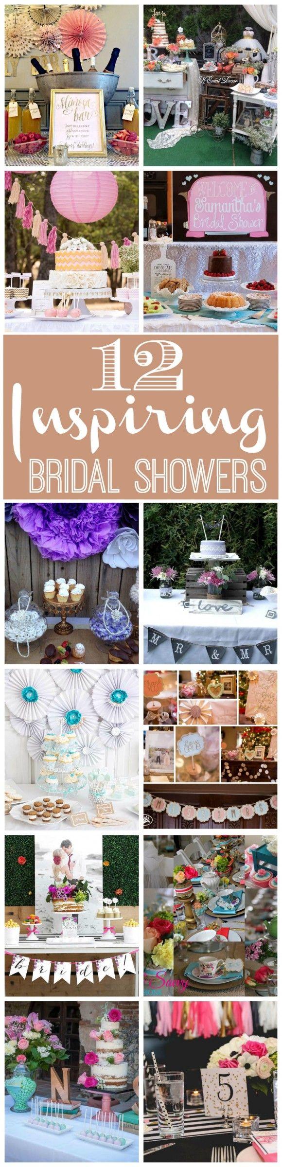 Hochzeit - 12 Inspiring Bridal Showers