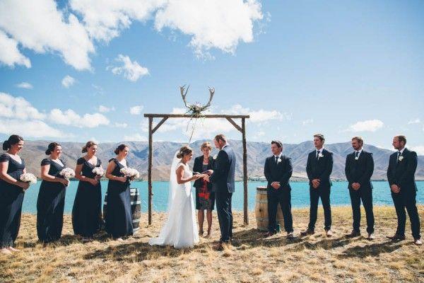 Свадьба - New Zealand Countryside Wedding At Lake Benmore 