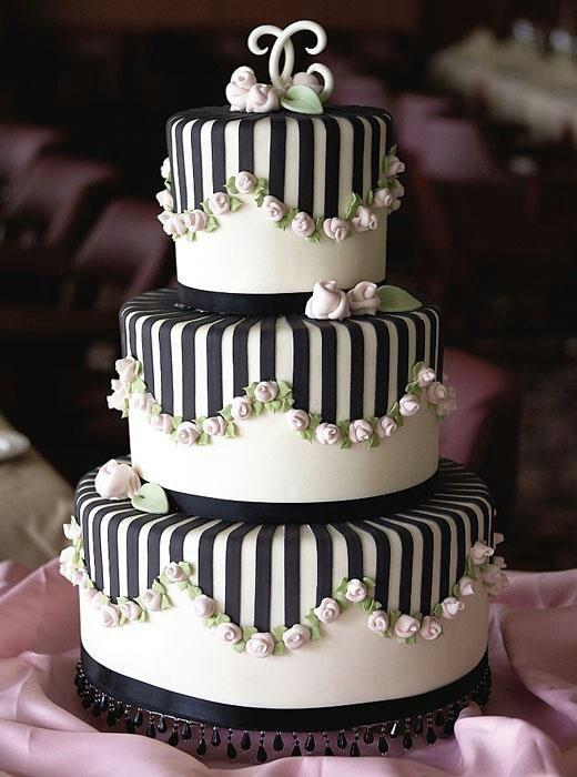 زفاف - Wedding Cakes To Fit Your Colour Scheme