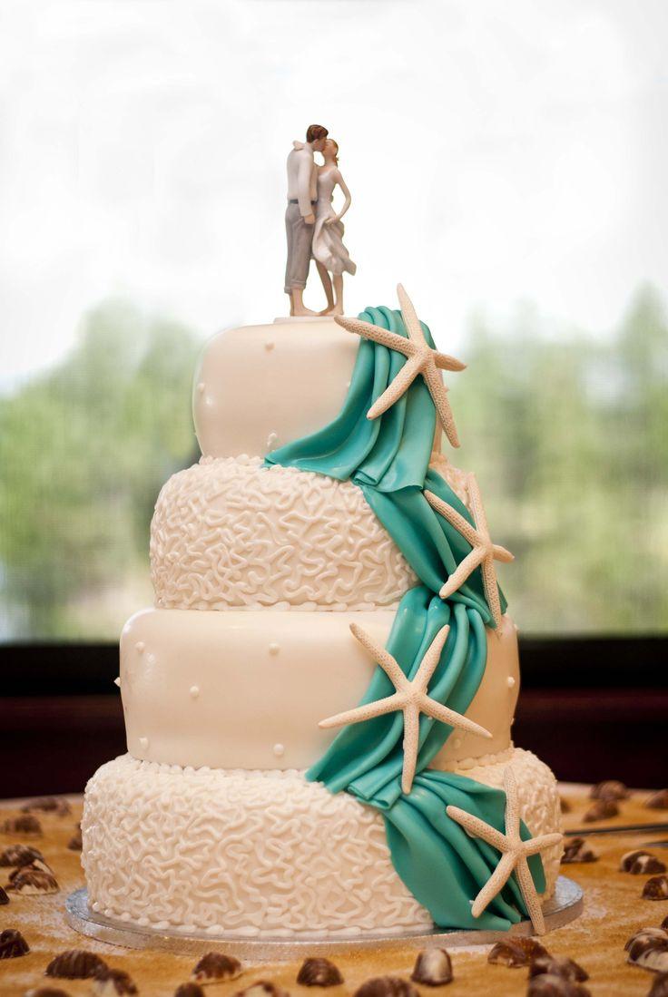 Hochzeit - Memorable Wedding: Wedding Cake For Beach Wedding Theme