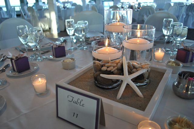 Hochzeit - Purple And Champange Beach Wedding Wedding Party Ideas