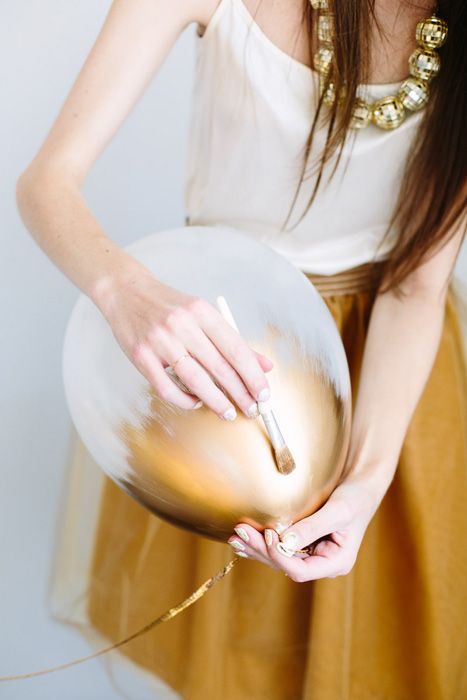 Mariage - Wedding Trends: Gold Balloons
