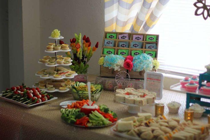 Wedding - Tea Party Bridal/Wedding Shower Party Ideas