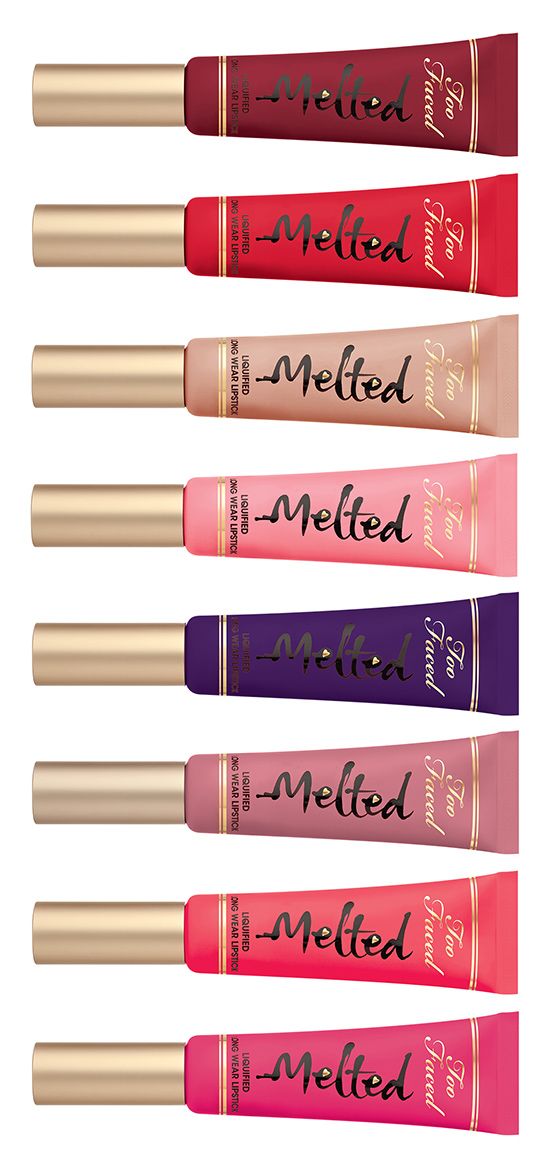 Hochzeit - Too Faced Soul Mates Blushing Bronzer & New Melted Lipstick Shades For Spring 2015