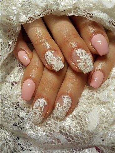 Свадьба - Lace By NailsByKrislin From Nail Art Gallery