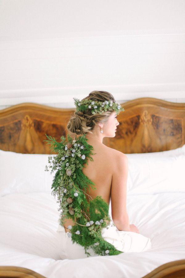 Hochzeit - Greenery Garland Wreath