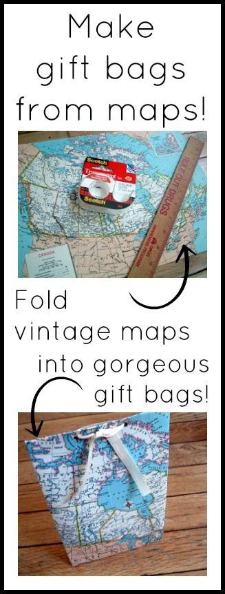 Mariage - Maptastic Gift Bags