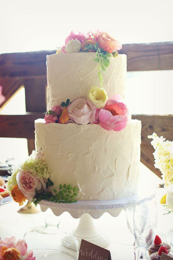 Mariage - Buttercream Wedding Cake Ideas
