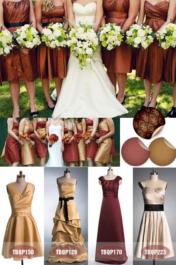 Hochzeit - Bridesmaid Dresses Fall 2013 – Amazing Color Inspiration