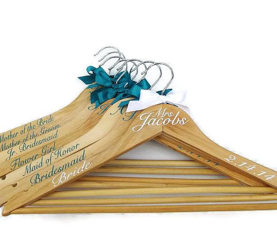 Mariage - DIY Personalized Wedding Hanger Decals, Hangers NOT Included