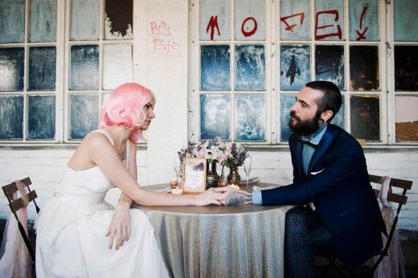 Свадьба - Alternative Wedding In Paris Inspiration 