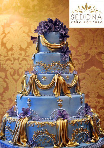 Свадьба - Sedona Cake Couture: Cinderella's Wedding Cake In Sedona!