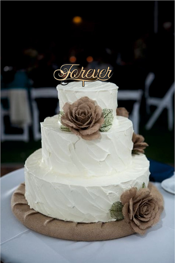 زفاف - Forever Wedding Cake Toppers - natural wood or acrylic cake toppers - rustic wedding cake toppers - Monogram love cake toppers, cake decor