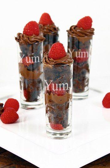 زفاف - 'Yum!' Dessert Shooters (Set Of 4)