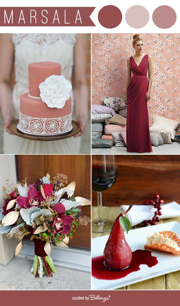 Mariage - Marsala Inspiration For Weddings: Is It Right For You?