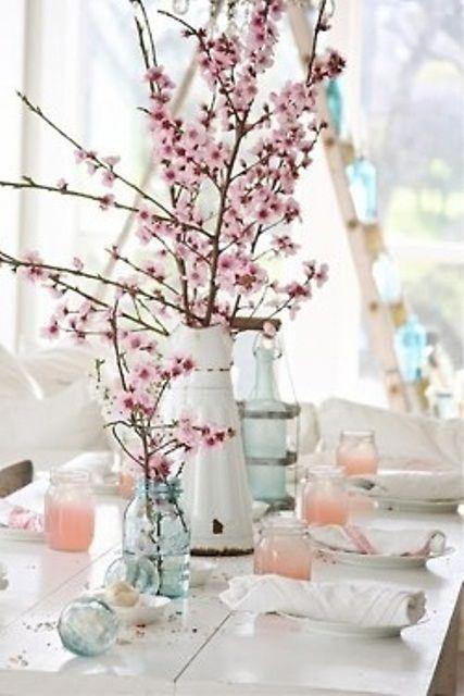 Hochzeit - Pretty Spring Decorating Ideas