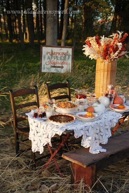 Hochzeit - {Ella Claire}: An Autumn Tablescape