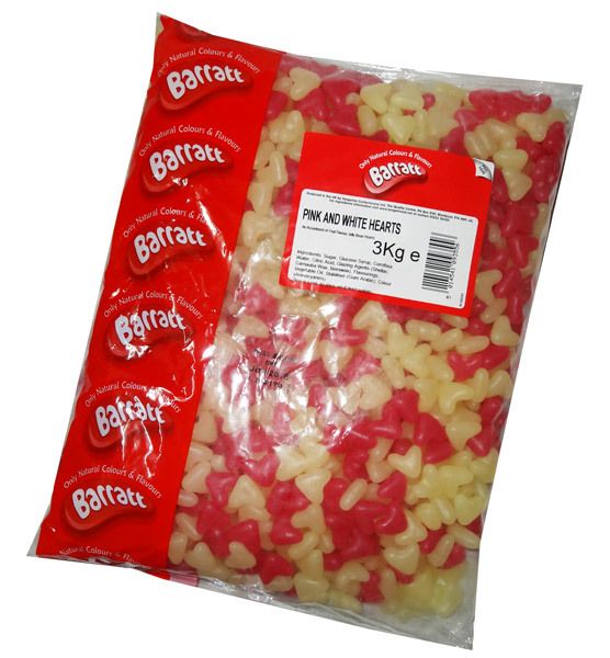 Mariage - Barratt Jelly Bean Love Hearts (3kg Bag)