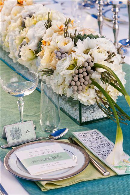 Wedding - Wedding Centerpiece «  Bollea – Floral Design Gallery