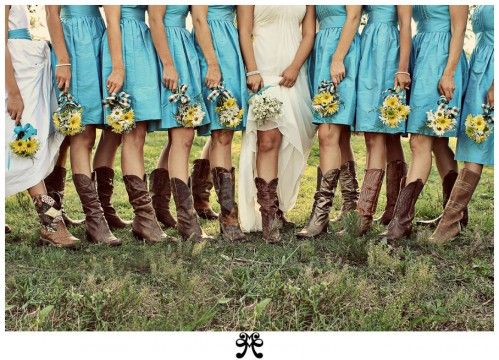 زفاف - Cowboy Wedding: It's All About The Boots