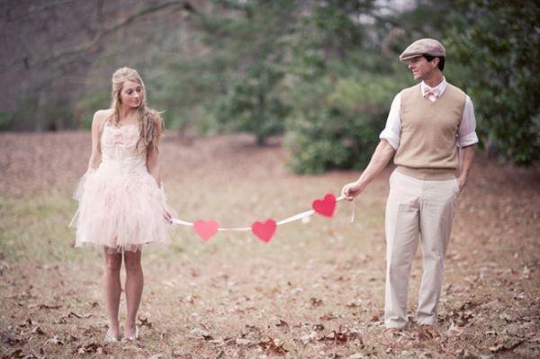 Mariage - Blush Pink Valentine's Day Wedding