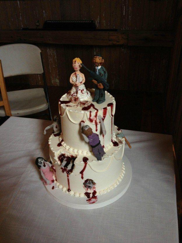 Hochzeit - 19 Spectacularly Nerdy Wedding Cakes