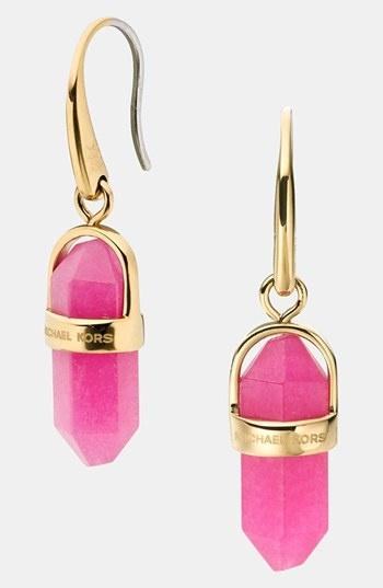 Hochzeit - Michael Kors 'Seaside Luxe' Stone Drop Earrings 