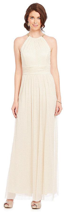 Mariage - Jessica Howard Sleeveless Ruched-Waist Gown