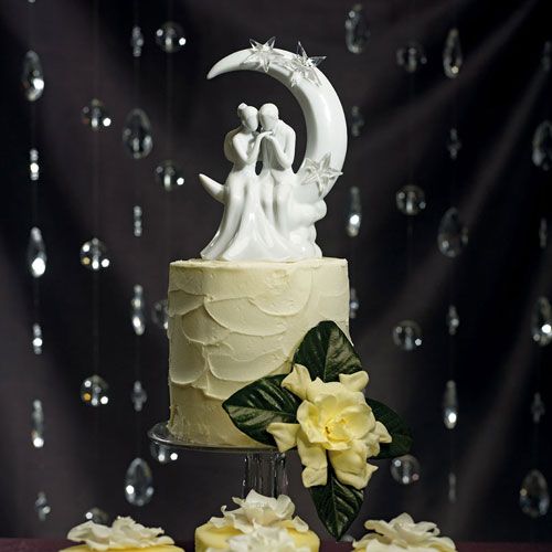 Hochzeit - "Written In The Stars" Bride And Groom Couple Figurine