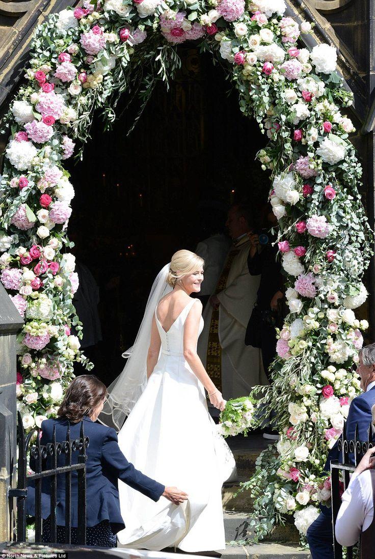 Wedding - Declan Donnelly Kisses New Wife Ali Astall After Newcastle Wedding