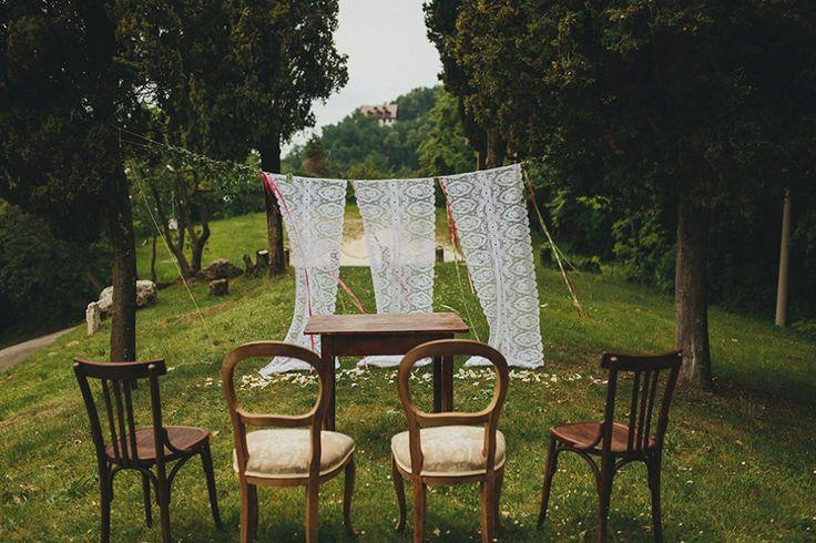 Свадьба - Grace Loves Lace For A Relaxed And Rustic, Simple And Elegant Outdoor Wedding In Italy
