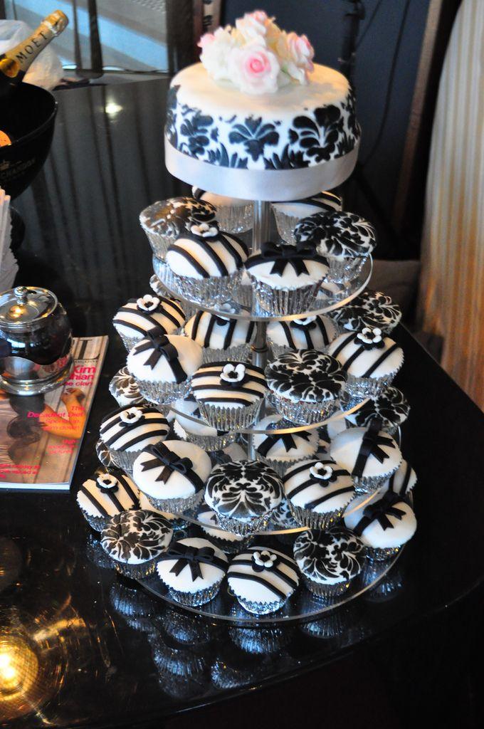Свадьба - Damask -cakes