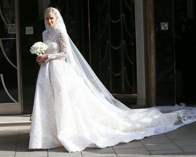 زفاف - Nicky Hilton Marries James Rothschild In Valentino Gown