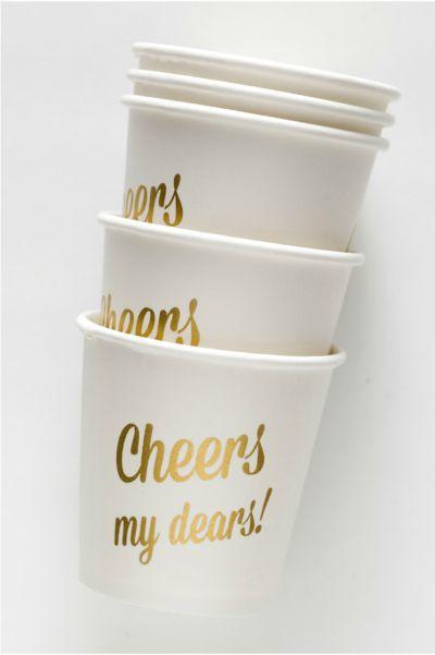 Hochzeit - Disposable Partyware So Pretty You Won't Want To Throw It Out