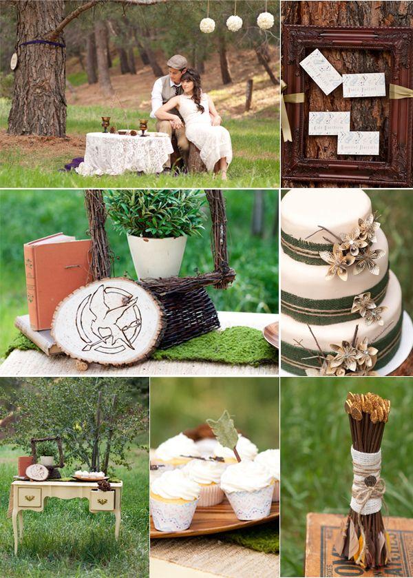 Mariage - The Hunger Games Inspired Rustic Weddings