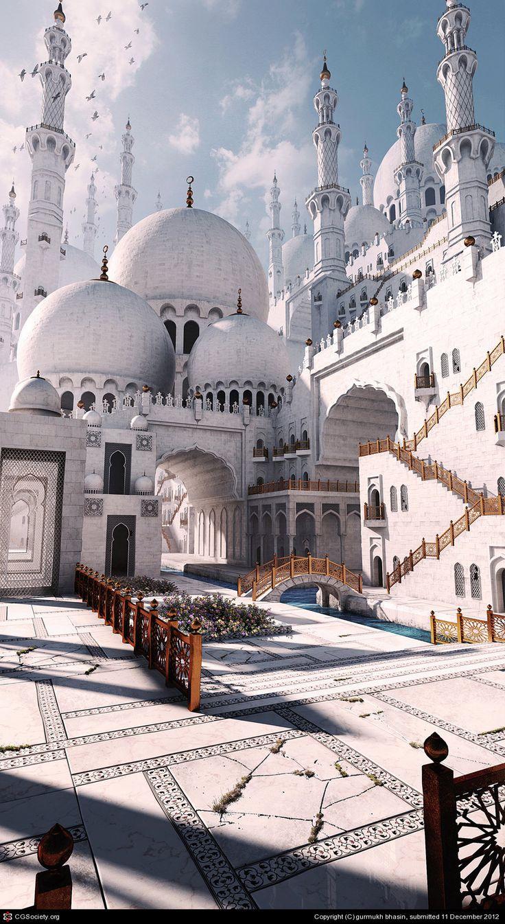 زفاف - Making Of Fantasy Mosque By Gurmukh Bhasin 