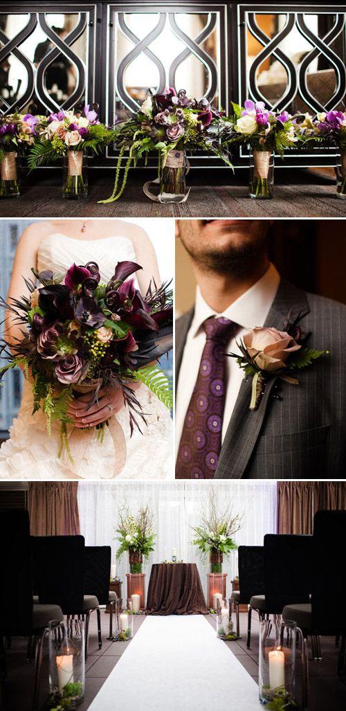 Свадьба - Purple Wedding Inspiration
