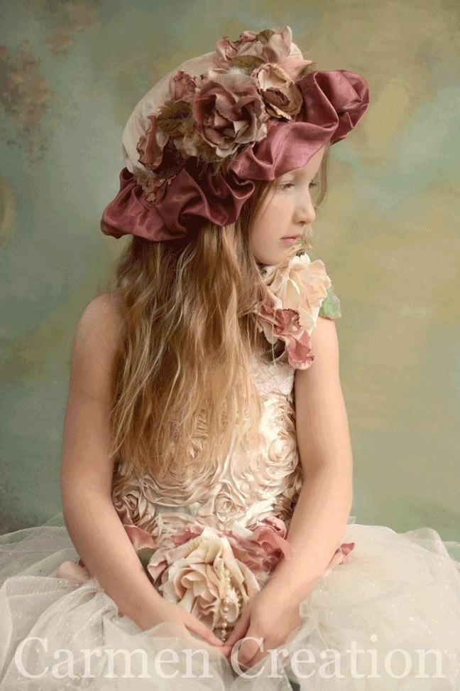 Mariage - Fairy Flower Girl Dres - Fairy Dress - Fairy Dress - Fairy Dress - Vintage Fairy Dress - Victorian Flower Girl Dress - (Fairy Garden Dress)