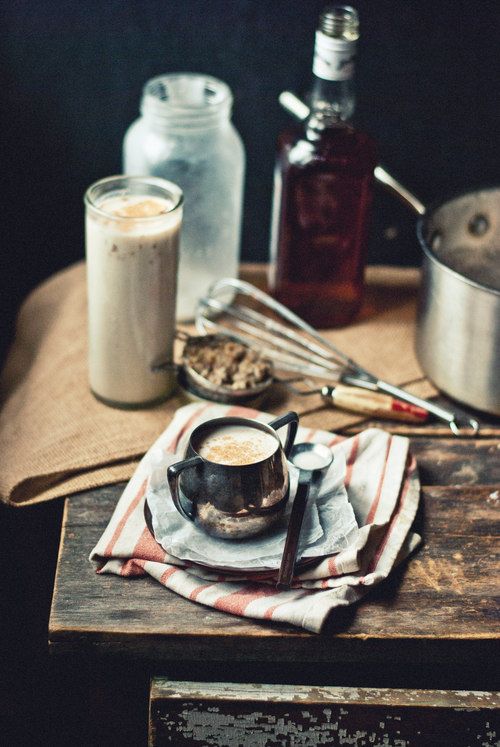 زفاف - Warm Coconut Milk With Hazelnuts, Honey & Bourbon